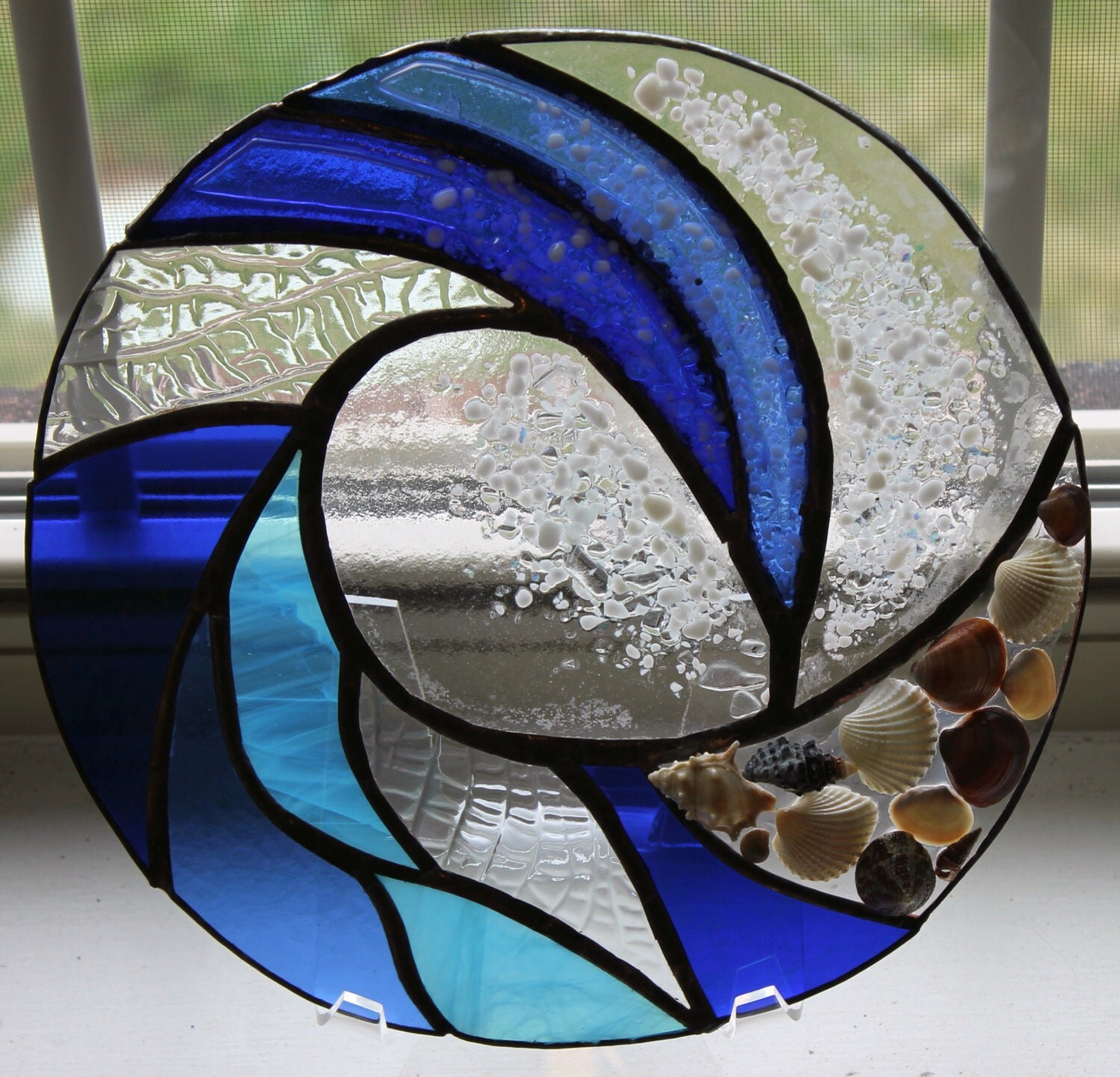 Stained Glass Beach Ocean Shoreline Water Beachcomber