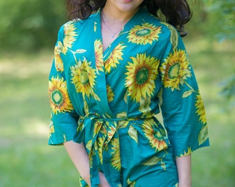Sunflower kimono | Etsy