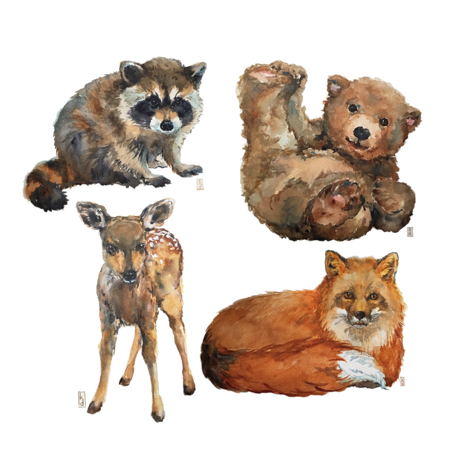 Nice Woodland Animal Decor