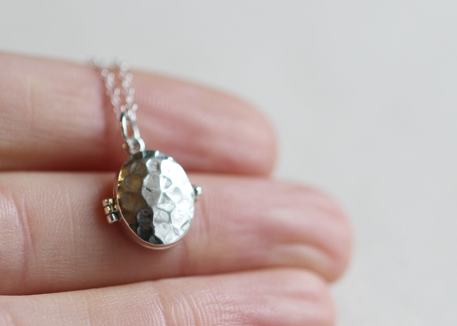 Sterling Silver Locket Necklace