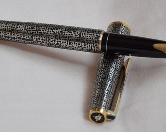 scarce 1970s Pilot Custom pattern fountain pen