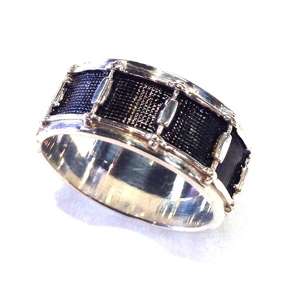 Black Antique Snare Drum Ring