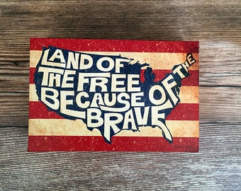 land of the free home of the brave lyrics