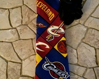 Cleveland Cavaliers printed Necktie