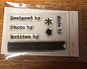 Studio Calico MADE BY stamp set - NIP