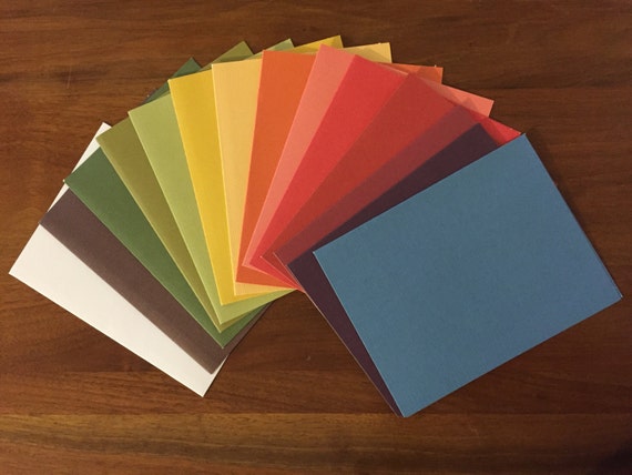 A2 Cards Envelopes Multi color Card Making Supplies