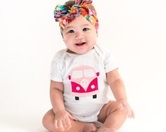 Grateful Dead, Deadhead baby, Hippie Baby Clothes, VW bus bodysuit, Volkswagen bus, Hippy Baby, Phish Baby Clothes, Baby Boy Clothes, Girl