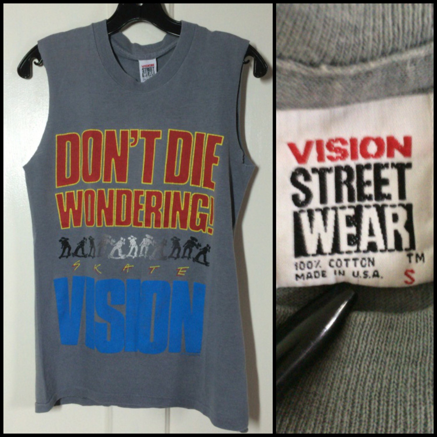 vision street wear t shirt uk