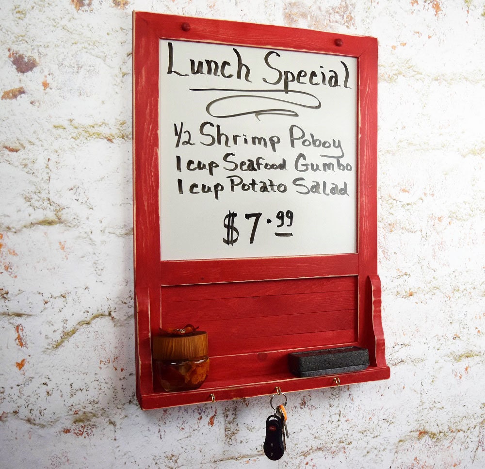 Dry Erase Board Restaurant Decor Menu Board Daily Special