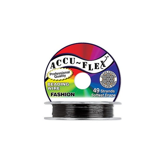 Accu-Flex Beading Wire Nylon Stainless Steel by WananBeads on Etsy