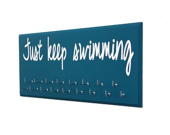 Swimming, just keep swimming, Just Keep Swimming, Use a awards display rack to display your swimming awards