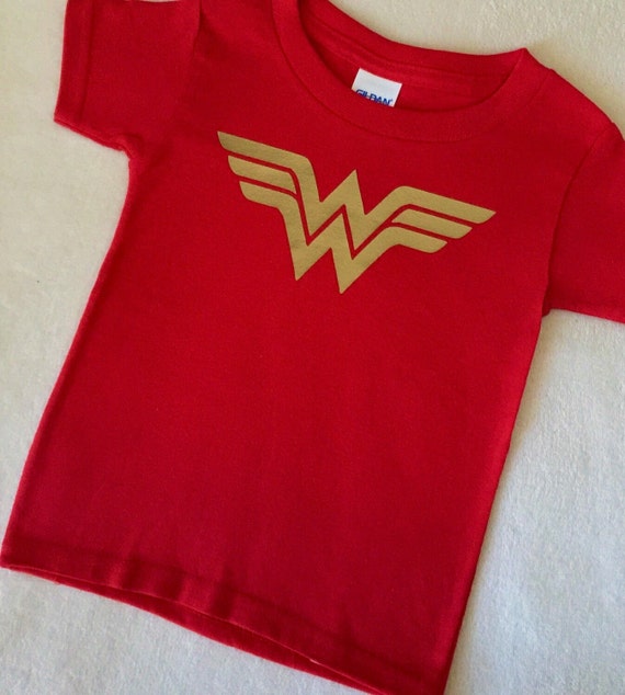 wonder woman girls shirt