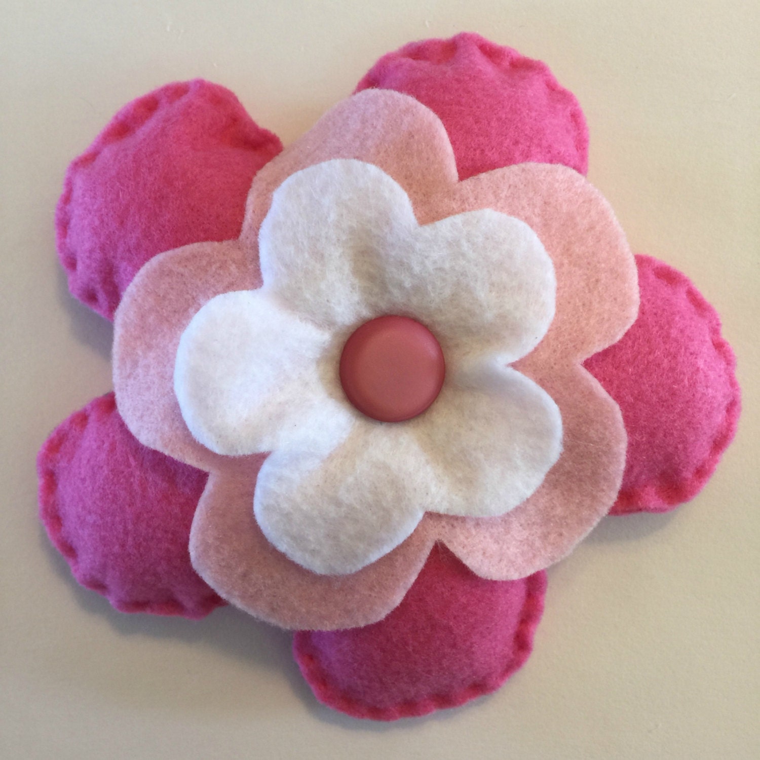 Felt Pattern-Flower-Plushie