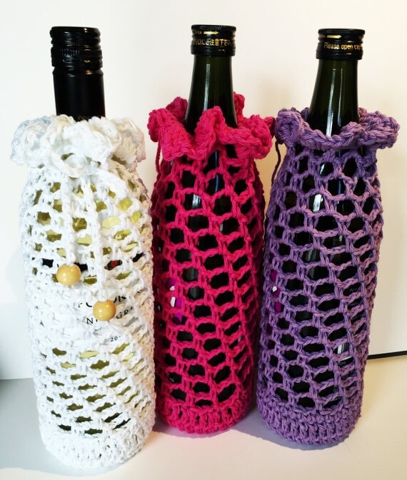 Wedding Wine Bottle Covers Beaded Lace Wine Bottle Covers