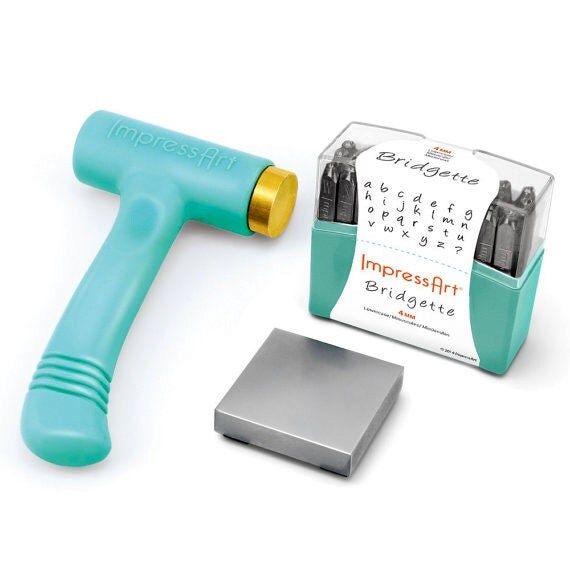 Impressart Metal Stamping Kit Bridgette 3mm Lowercase