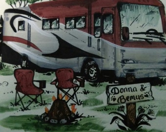 Motorhome signs rv camping class a great outdoors