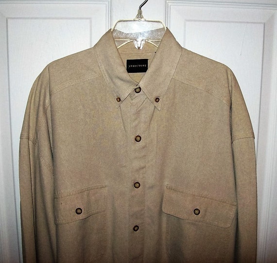 silk button down shirt mens