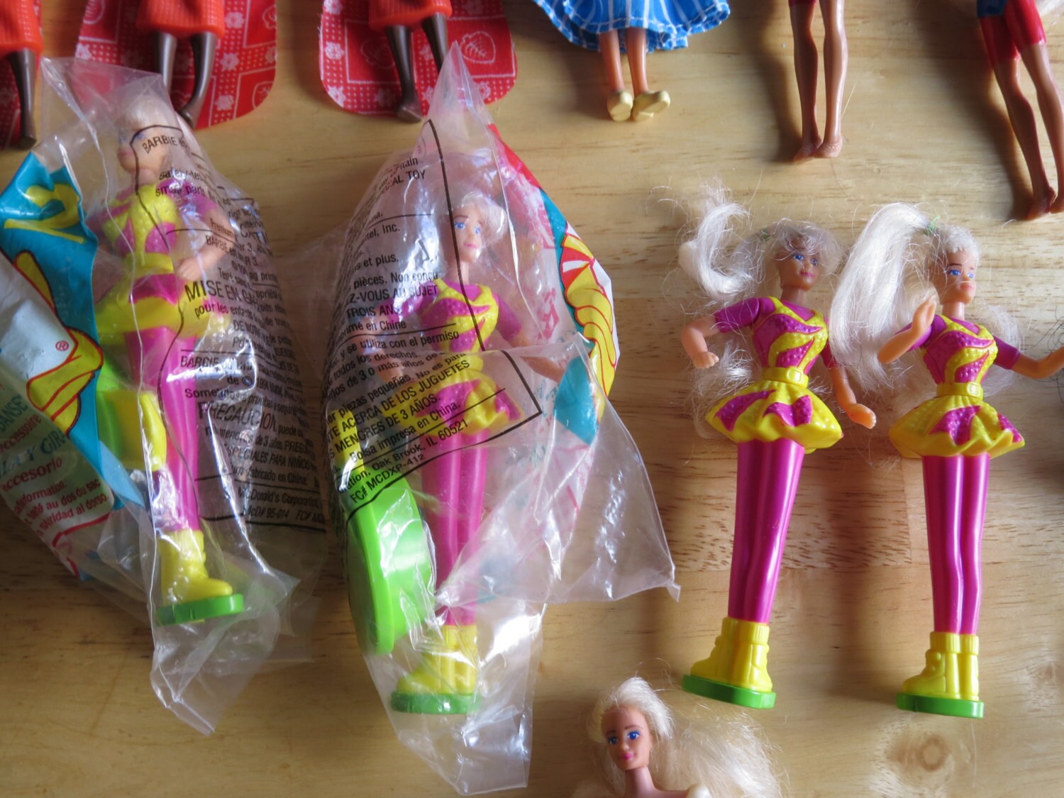 Vintage Barbie Happy Meal Toys 90s Barbies Happy Meal Toys 4394