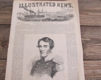 Illustrated News 1853 Newspaper