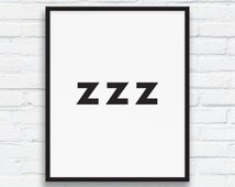 Unique zzz related items | Etsy