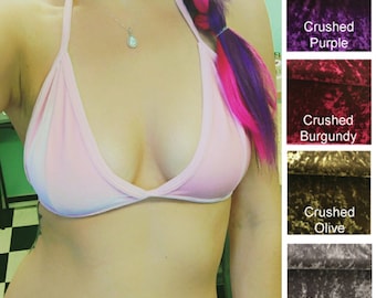 Velvet Bikini Top