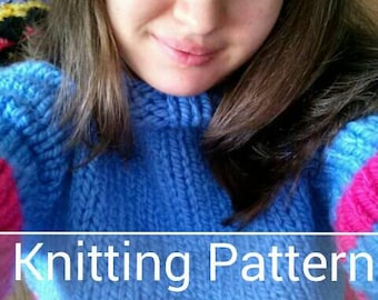 PATTERN - Frisk Sweater - Sizes XS-XXL