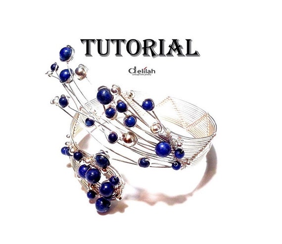 Ethnic Bangle Wire Jewelry Tutorial Jewelry Pattern Wire