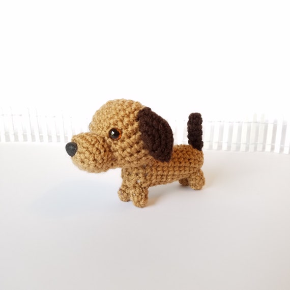 Dachshund Plush Toy. Weiner Dog Stuffed Animal. Stuffed Animal