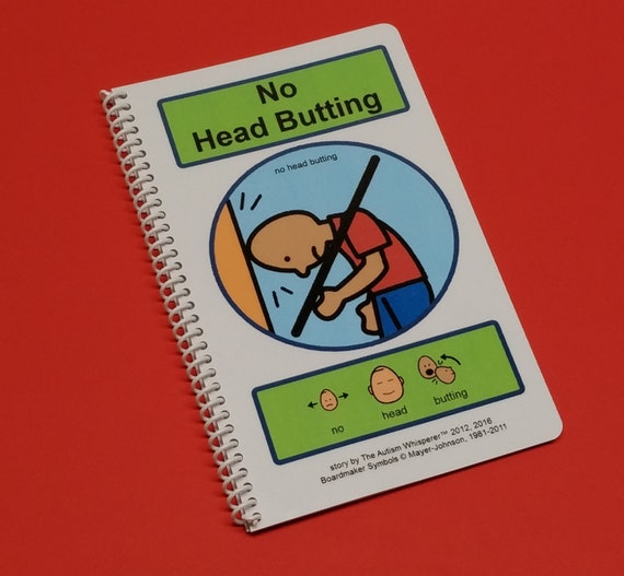 No Head Butting Autism Social Skills Story PCS self