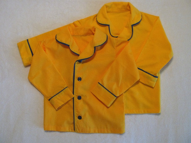 Polar Express Teen Golden Yellow Boys Pajamas by WeBeJamminPJs