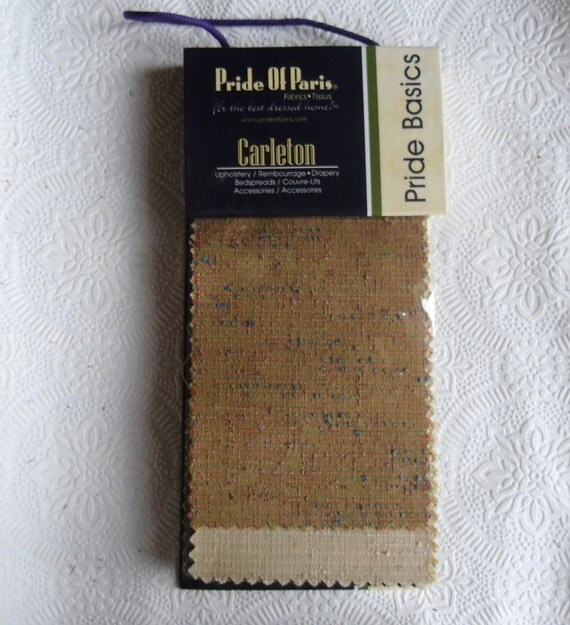 Designer Fabric Swatches Sample Book Pride of Paris