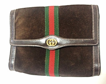 vintage gucci leather shoulder bag