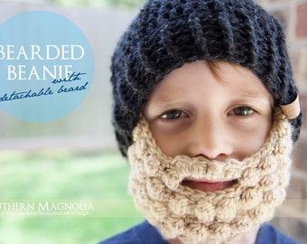 Bearded Beanie (with detachable beard)
