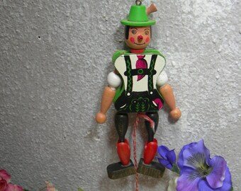 Pull string puppet | Etsy