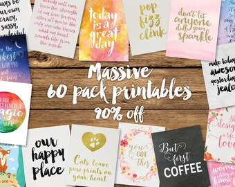 Dorm Decor - Printable Art - Office Decor - Inspirational Quote - Printable Quotes - Instant Download - Wall Art Print - Quote Printable