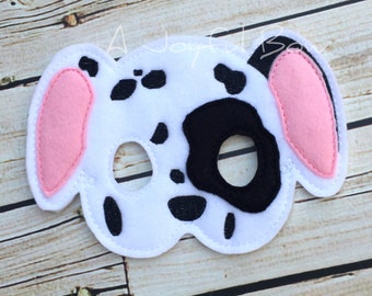 Dalmatian puppy mask