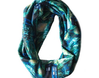 Doctor Who Starry Night infinity scarf
