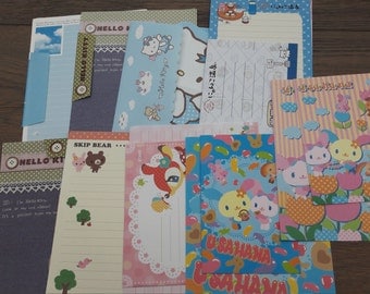 Kawaii stationary, lettersets, cute lettersets, kawaii