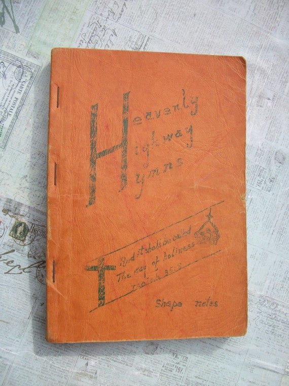 Vintage 1956 Songbook Heavenly Highway Hymns StampsBaxter