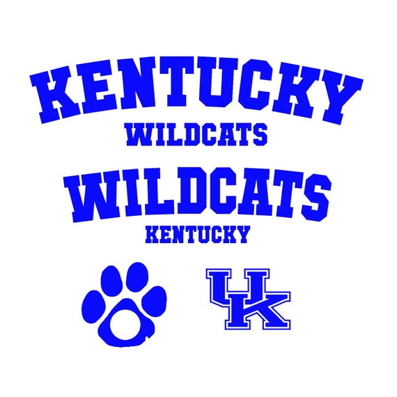 Download Kentucky Wildcats Spirit Jersey set SVG Studio by ...