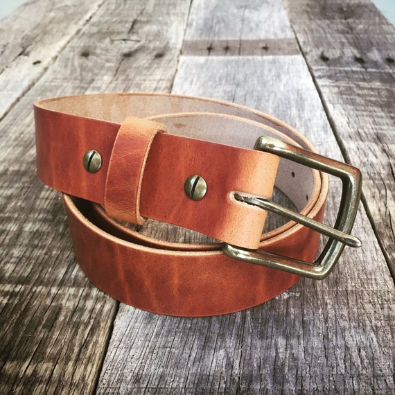 Horween English Tan Dublin Belt