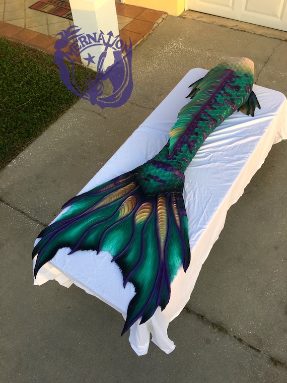 Signature Line Full Silicone Mermaid Tail by MerNation on Etsy