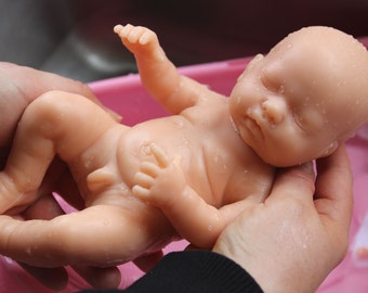 I need a LOVING home! -It's A Baby Boy! Full SILICONE Bathable Life Like Reborn Pacifier Doll