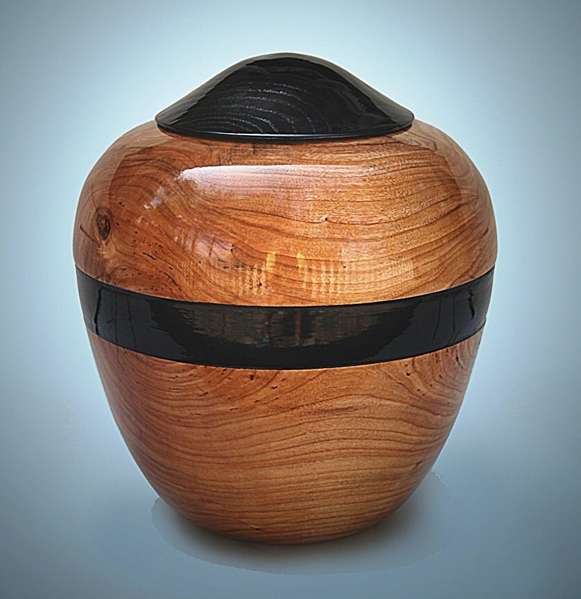 Companion Urn or Extra Large Urn Elegnace Style Maple or