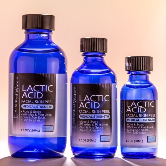 LACTIC ACID Skin Peel For Acne Wrinkles Melasma Age