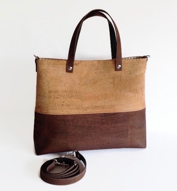 Cork Handbag Vegan Crossbody Bag Eco Friendly Gift for
