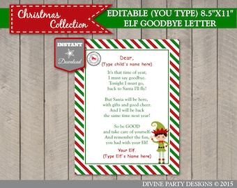 INSTANT DOWNLOAD Editable Elf Adoption Certificate/ Add Family