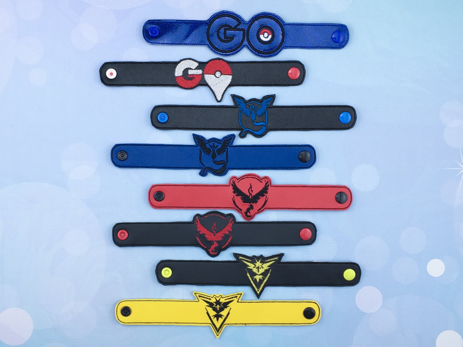 Team Bracelets Pokemon Go Bracelets Team Valor Team