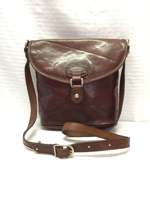 oroton bag brown