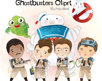 Ghostbusters 1 character clipart PNG file-300 dpi.